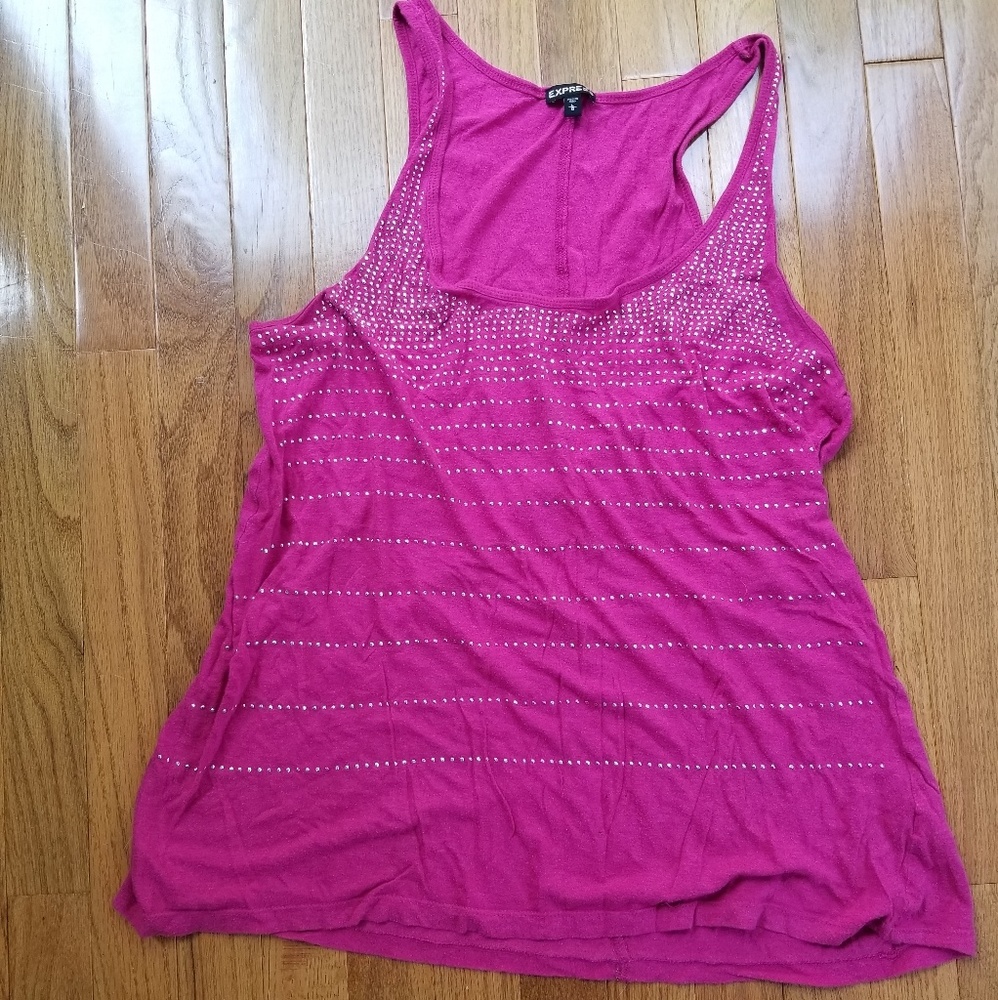 🌍 5/$25 SALE! Express Sparkle Tank